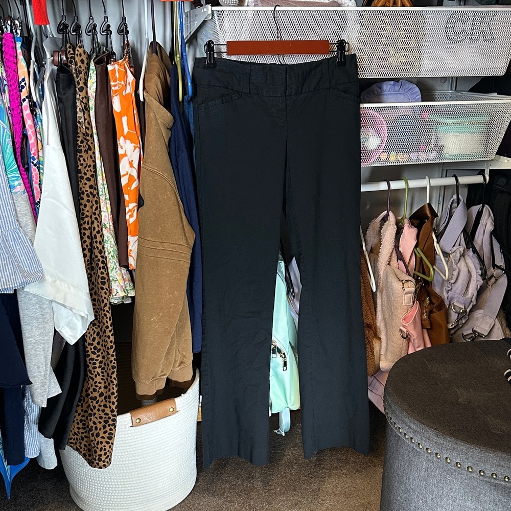 The Limited Black Flare Pants